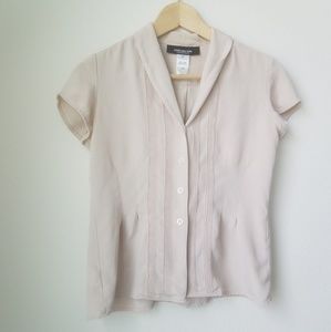 Jones New York Pale Pink Blouse 2P